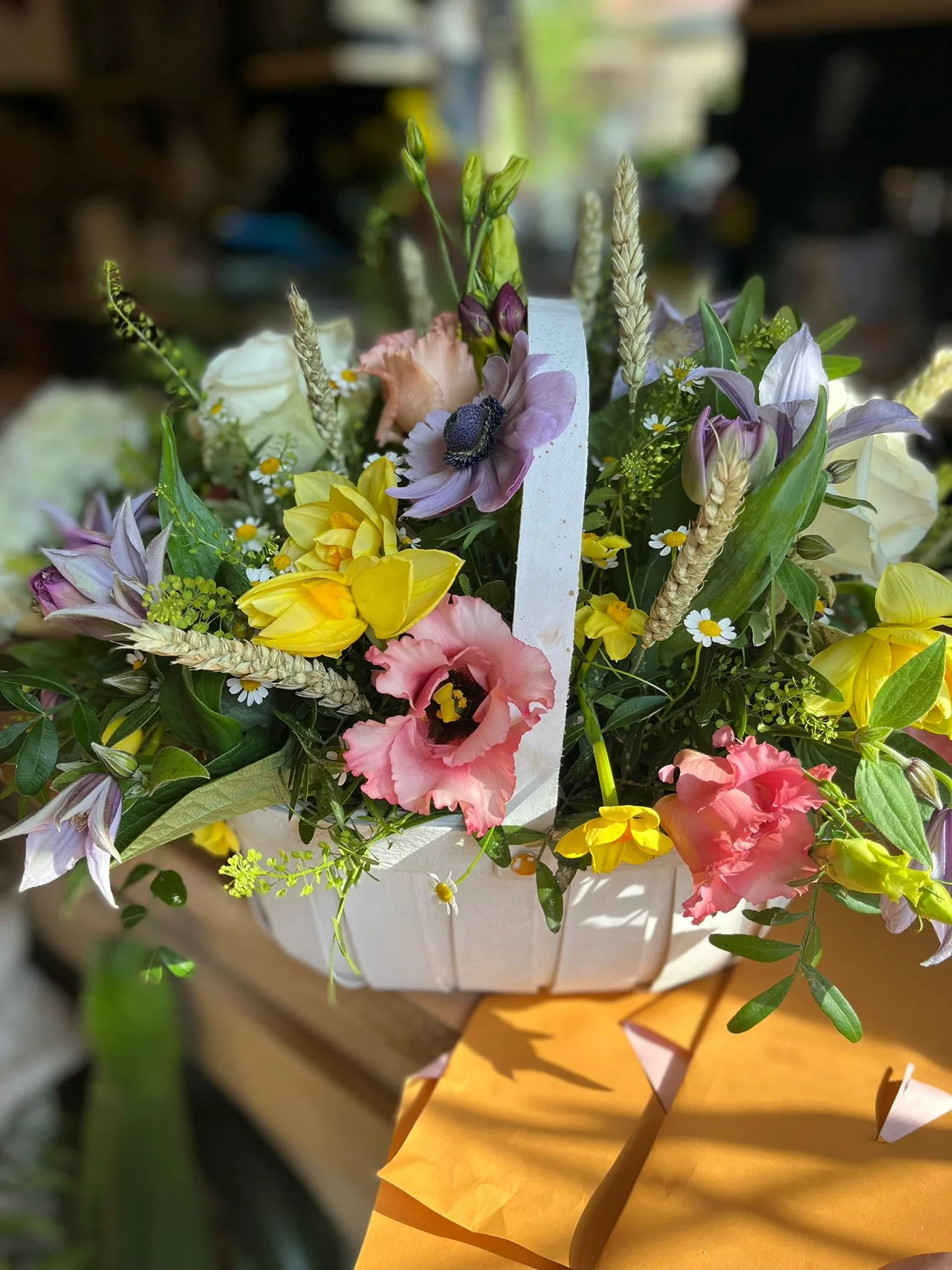 Colourful seasonal bouquet