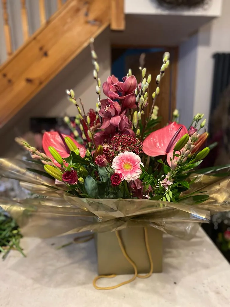 Flower bouquet by The Willows Florist